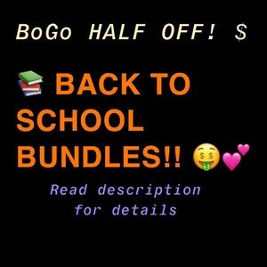 ✨ BOGO HALF OFF SALE!! 📚